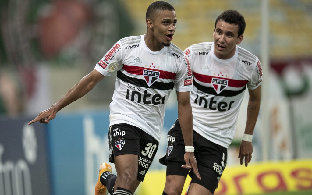 Brenner foi revelado pelo São Paulo. Foto: Jorge Rodrigues/AGIF