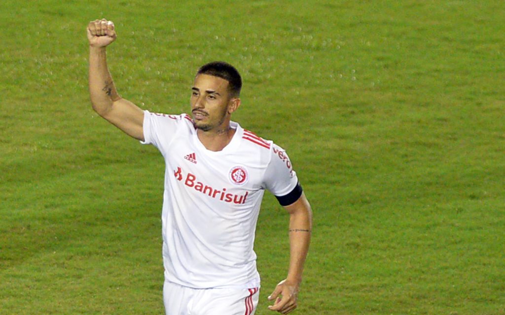 Thiago Galhardo jogou pelo Inter. Foto: Walmir Cirne/AGIF