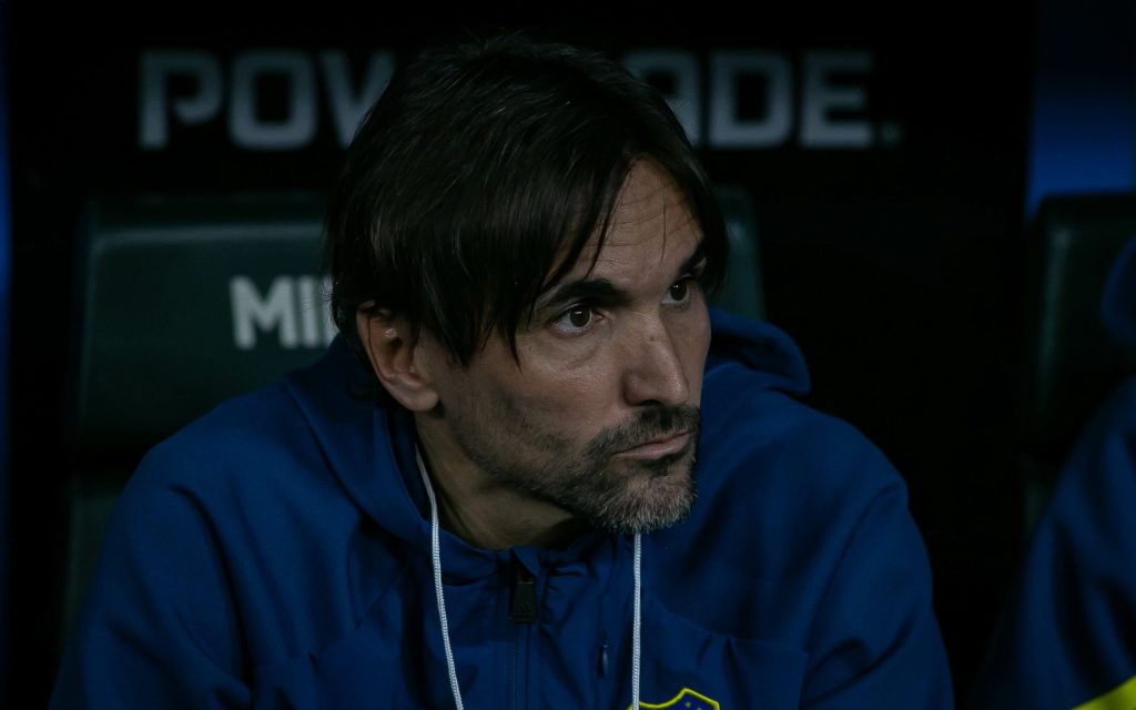 Diego Martínez deixou o Boca Juniors e assumiu o Cerro Porteño em 2025. Fernando Moreno/AGIF