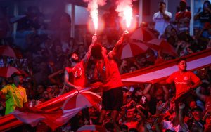 Torcida do Internacional. Foto: Luiz Erbes/AGIF