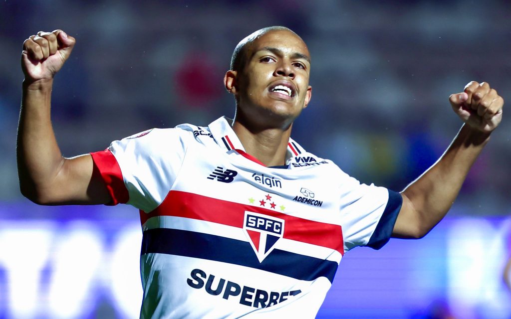 Ryan Francisco é promessa do SPFC. Foto: Marcello Zambrana/AGIF