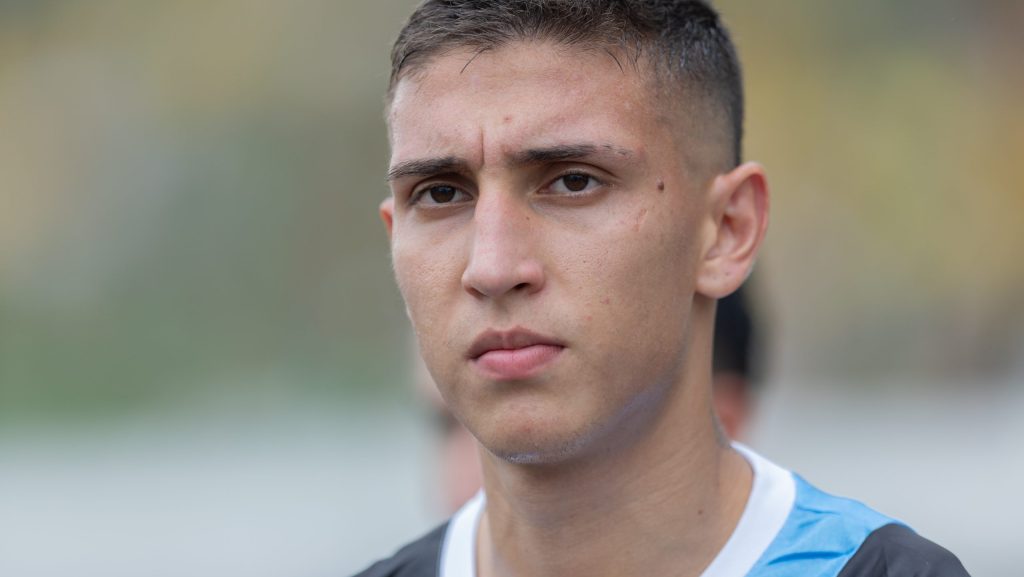 Monsalve, jogador do Grêmio. Foto: Liamara Polli/AGIF