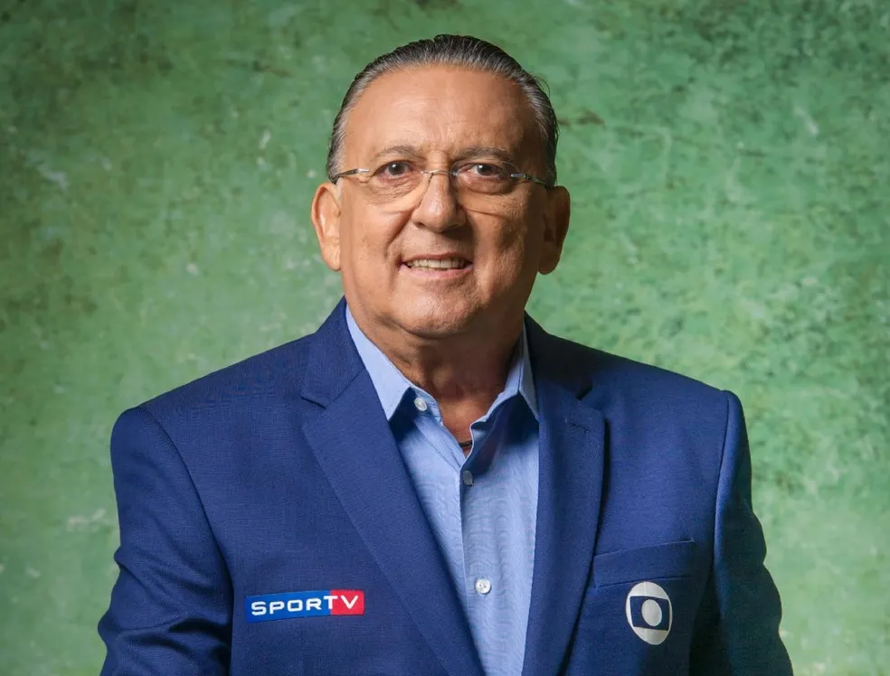 Galvão Bueno. Foto Reprodução Tv Globo