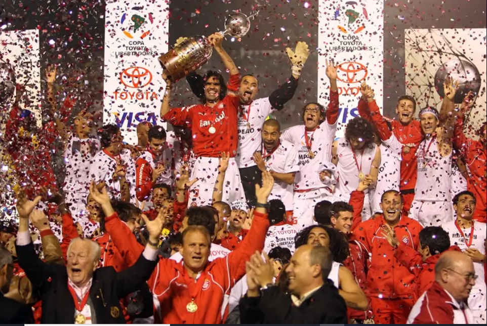 Internacional Libertadores 2006 Foto: Reprodução