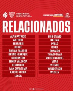 Relacionados INTER X AVENIDA. Foto Reprodução Internacional