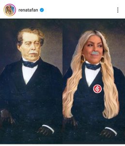Reprodução Instagram Renata Fan