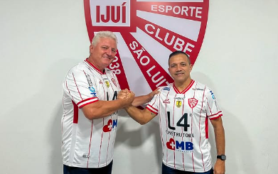Iarley é o novo treinador do São Luiz. Foto: Instagram oficial São Luiz