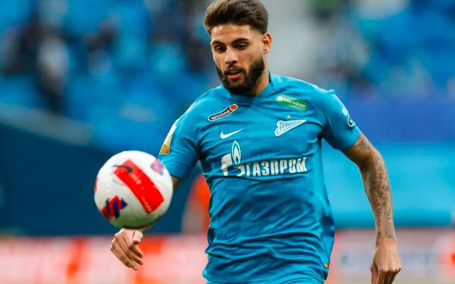 Atacante defendeu o Zenit. Foto: Mike Kireev/NurPhoto/Getty Images