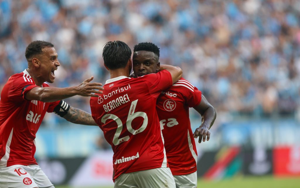 Inter venceu o Grêmio. Foto: Ricardo Duarte/SCI