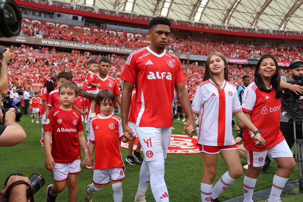 Victor Gabriel, do Internacional. Foto: Ricardo Duarte/SCI Cruzeiro