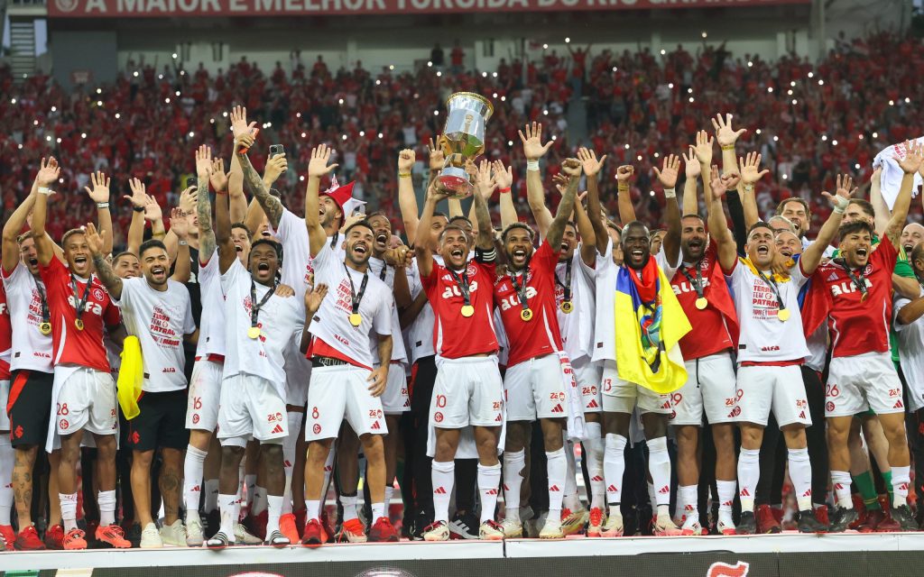 Internacional conquistou o Gauchão. Foto: Ricardo Duarte/SCI