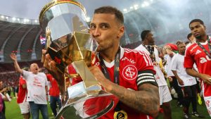 Internacional, de Alan Patrick, foi campeão gaúcho. Foto: Ricardo Duarte/SCI