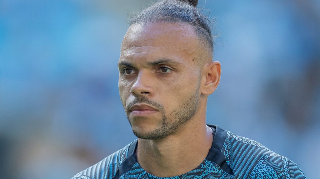 Braithwaite é destaque do rival do Internacional. Foto: Liamara Polli/AGIF