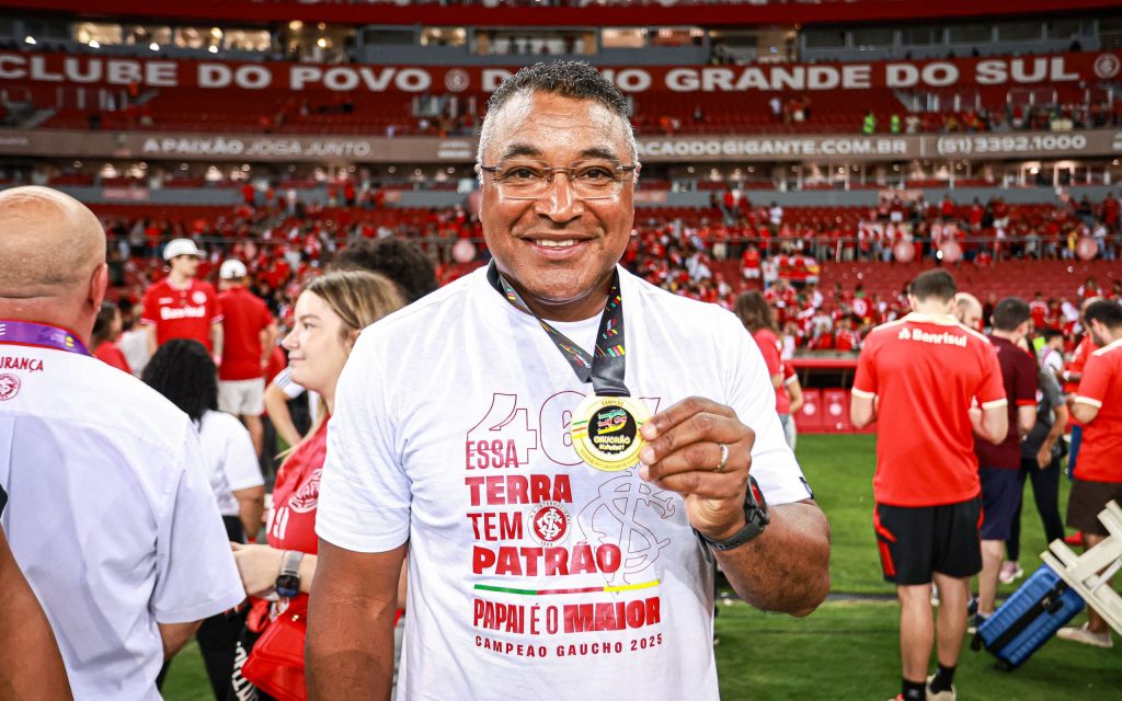 Roger Machado, do Internacional. Foto: Maxi Franzoi/AGIF