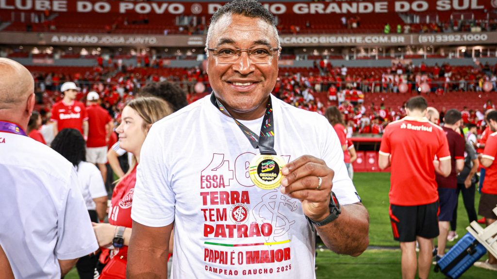 Roger Machado, do Internacional. Foto: Maxi Franzoi/AGIF