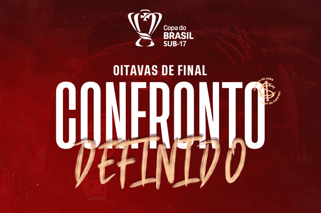 Time do Internacional sub 17 tem confronto definido,