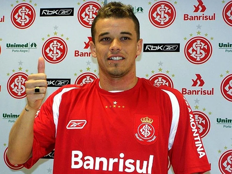 Dalessandro em sua chegada ao Internacional. Foto: Reprodução