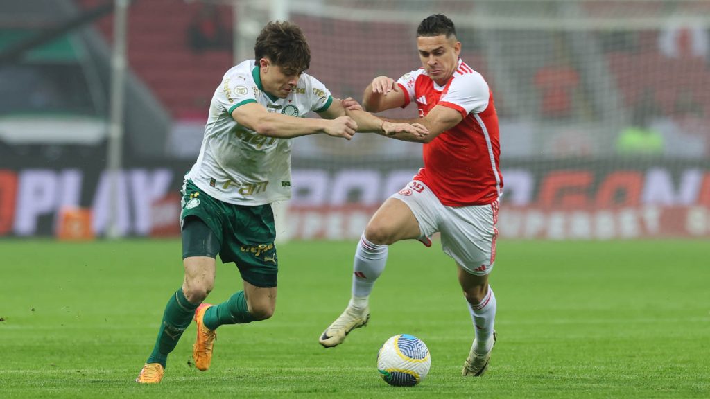 Internacional X Palmeiras em 2024. Foto: Cesar Greco/Palmeiras