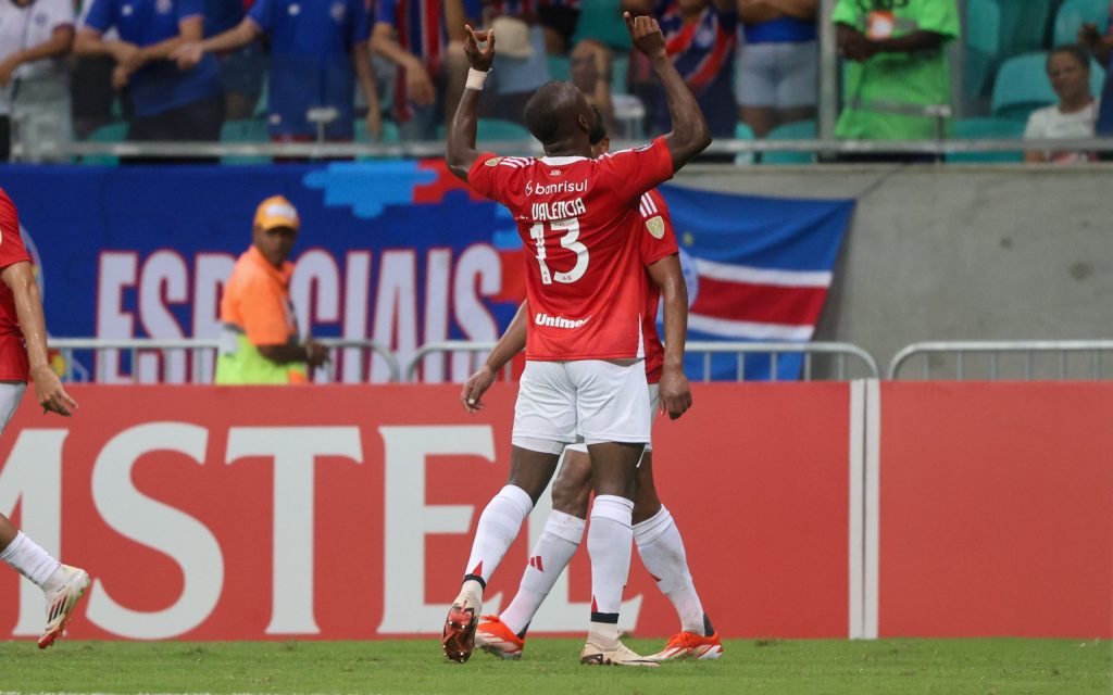 Enner Valencia marcou para o Internacional. Foto: Ricardo Duarte/SCI