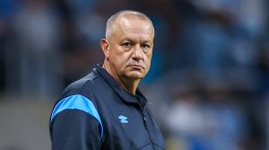 James Freitas, se manifestou sobre empate com Internacional. Foto: Lucas Uebel/Grêmio FBPA
