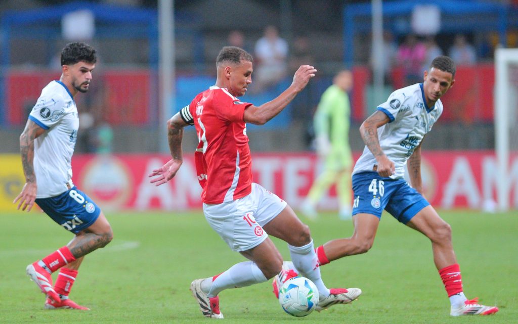 Momento foi registrado pelo perfil da Libertadores. Foto: Walmir Cirne/AGIF