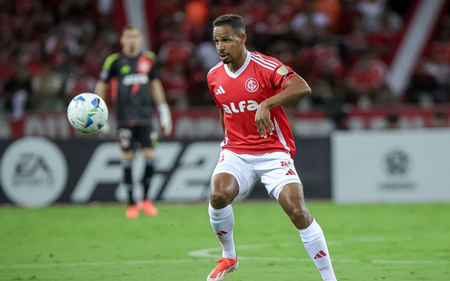 Fernando em ação pelo Inter. Foto: Vinicius Molz Schubert/AGIF