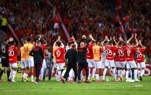 Inter venceu a primeira na Libertadores. Foto: Maxi Franzoi/AGIF