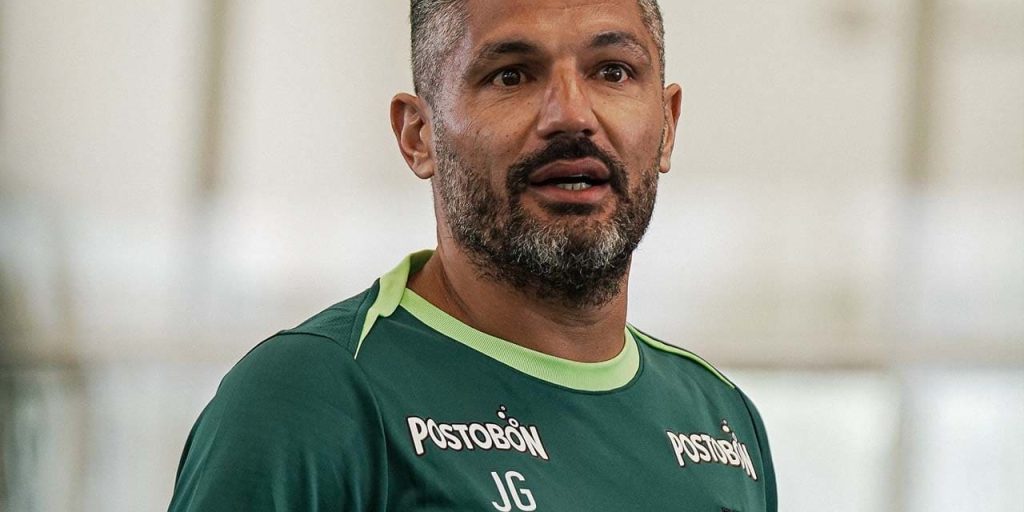 Javier Gandolfi dirige o Atlético Nacional. Foto: Atlético Nacional