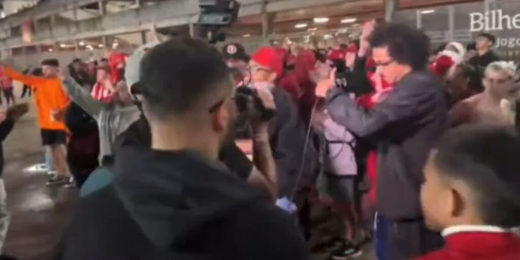 Explosão no Beira-Rio: Torcida do Inter protesta após empate amargo com o Bahia
