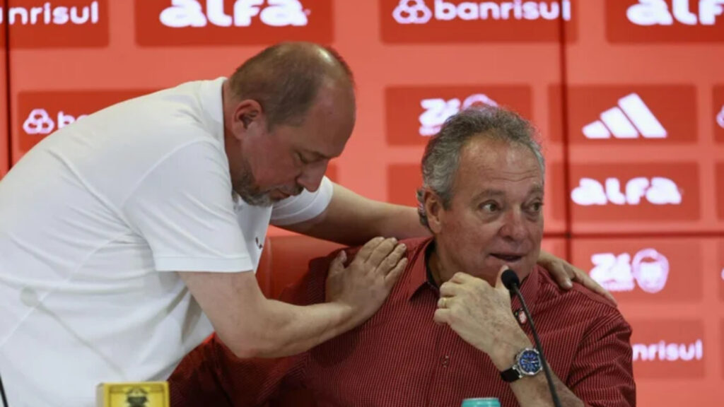 Alessandro Barcellos e Abel Braga