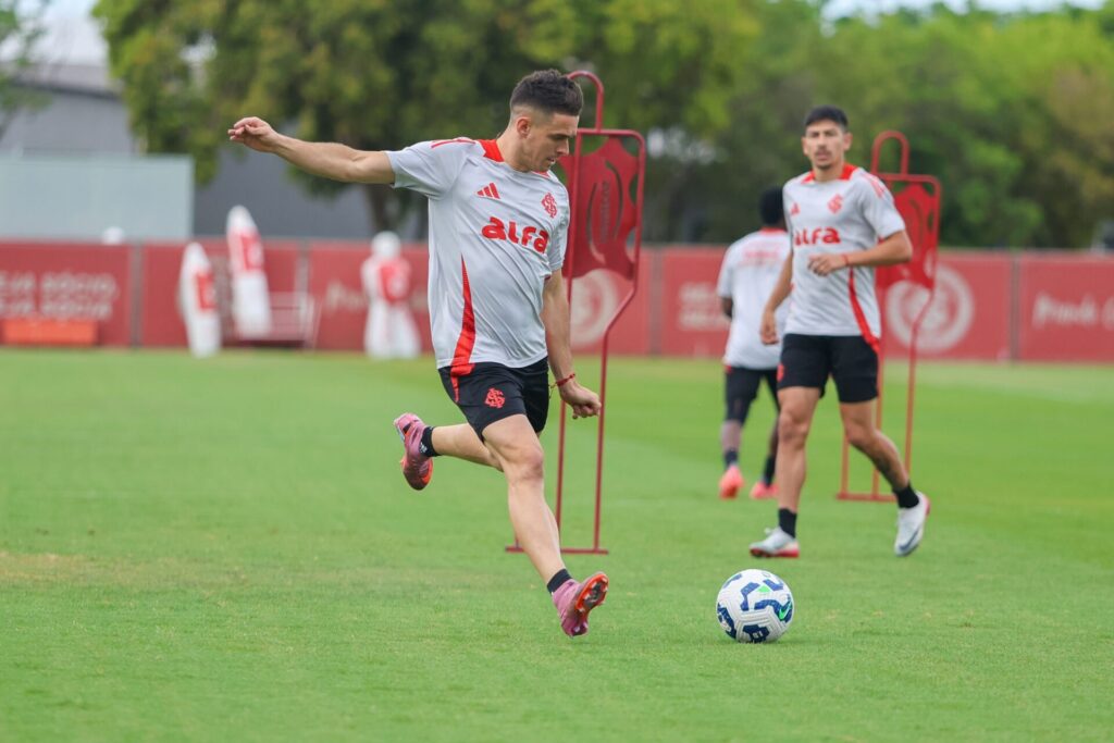 Veja como foi o 1° treino do Inter comandado por Abel Braga