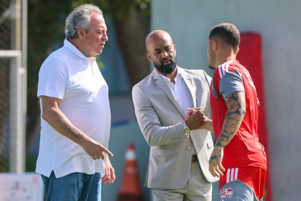 Abel Braga, Vitinho e Fabinho Soldado